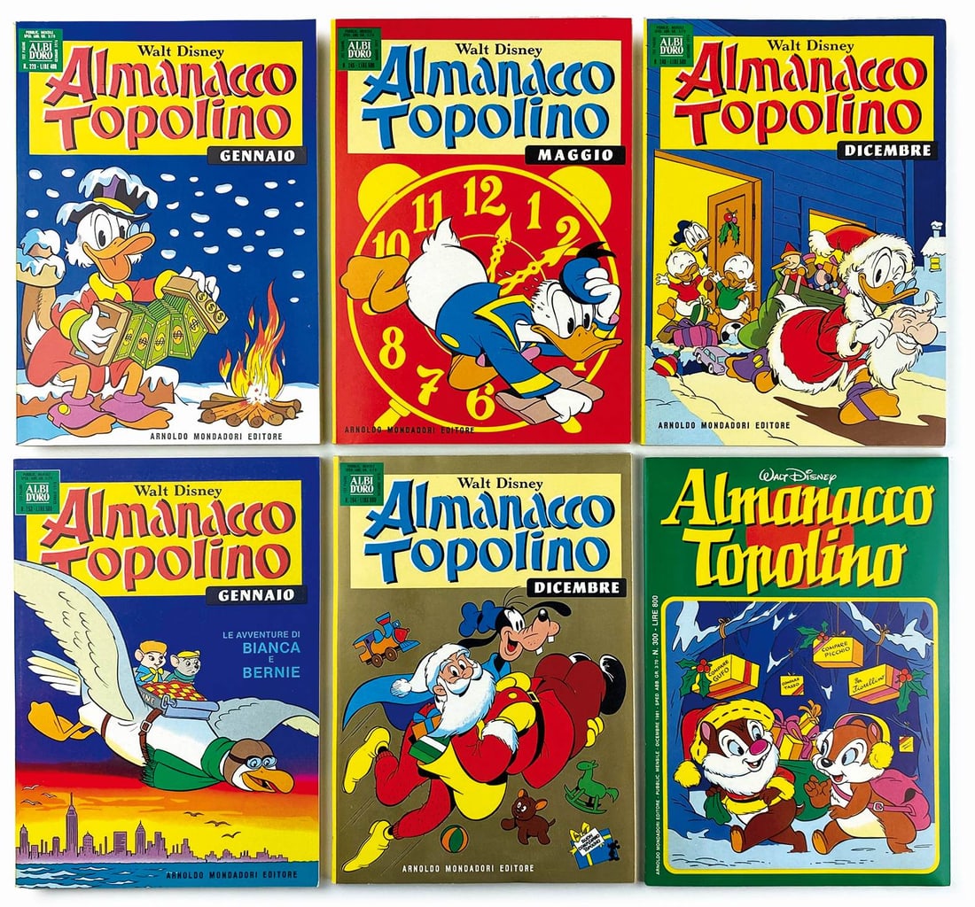Almanacco Topolino 1976-1981 Complete (1 of 1)