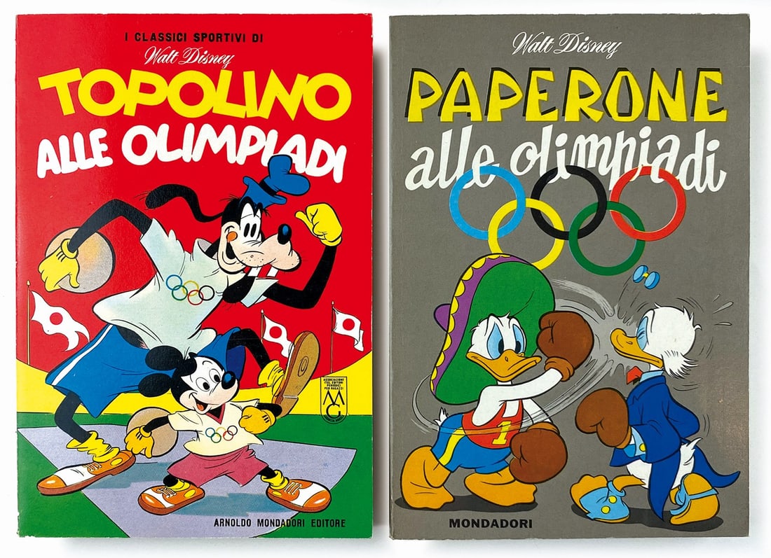 Topolino alle Olimpiadi; Paperone alle Olimp. (1 of 1)