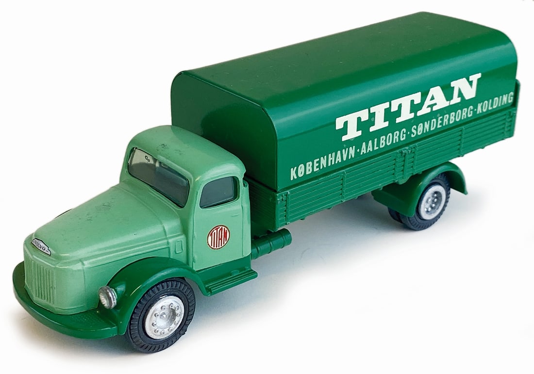 Volvo Titan Delivery Truck #438: Tekno 1:43. DK, anni '60. Ottimo stato.