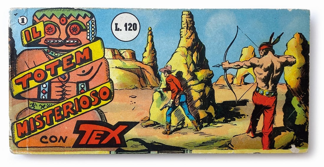 Tex Serie Rossa "Il Totem Misterioso" n. 1 (1 of 1)