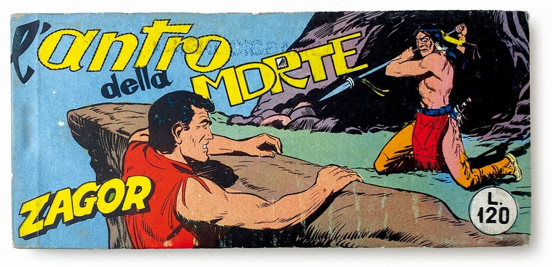 Zagor l'Antro della Morte: Raccoltina n. 31. Suppl. alla Collana Lampo. Brossura cm 7,5x15,5. Nuovissima, timbro omaggio editore in retrocopertina. Cruciverba non giocati. ENG