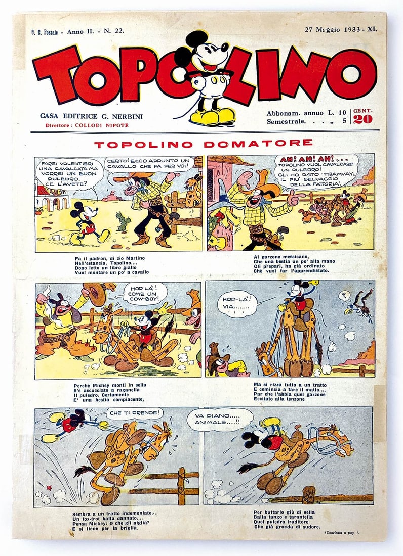 Topolino Giornale n. 22 (1 of 1)