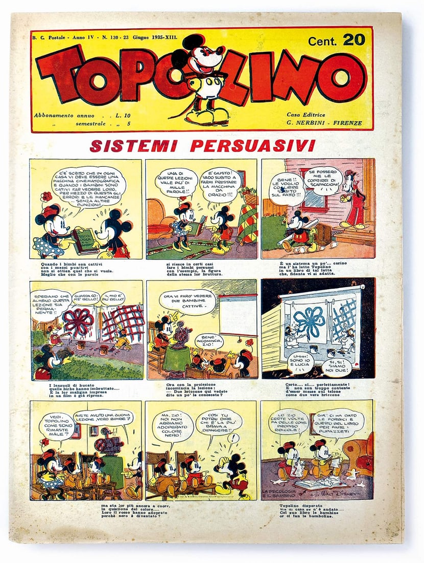 Topolino Giornale n. 130 (1 of 1)