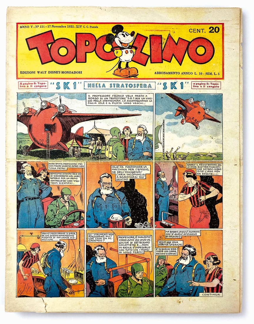 Topolino Giornale 1935 (1 of 4)