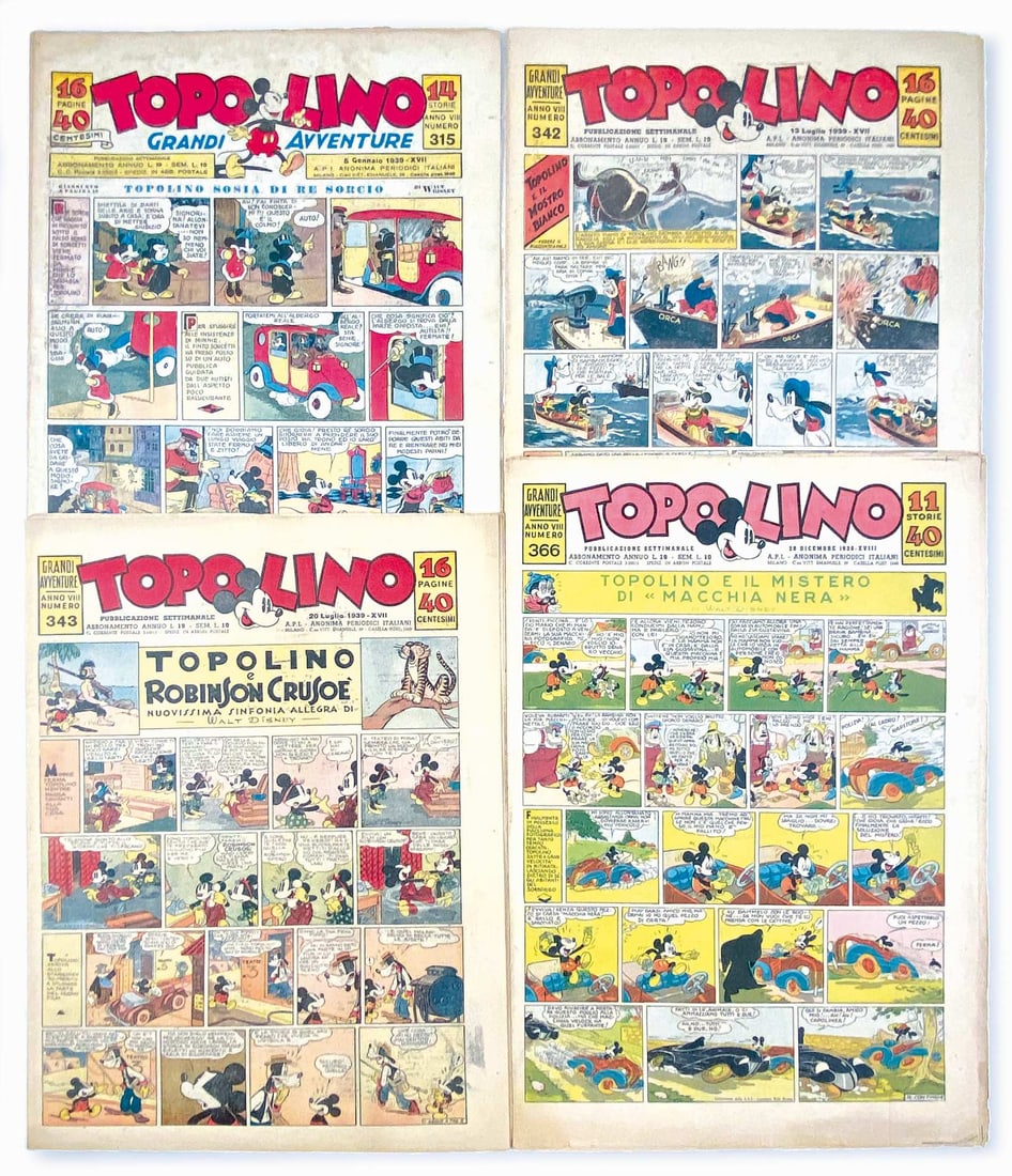 Topolino Giornale 1939 Completa (1 of 1)