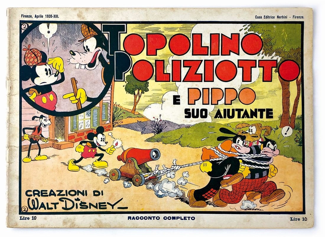 Topolino Poliziotto e Pippo suo Aiutante (1 of 1)