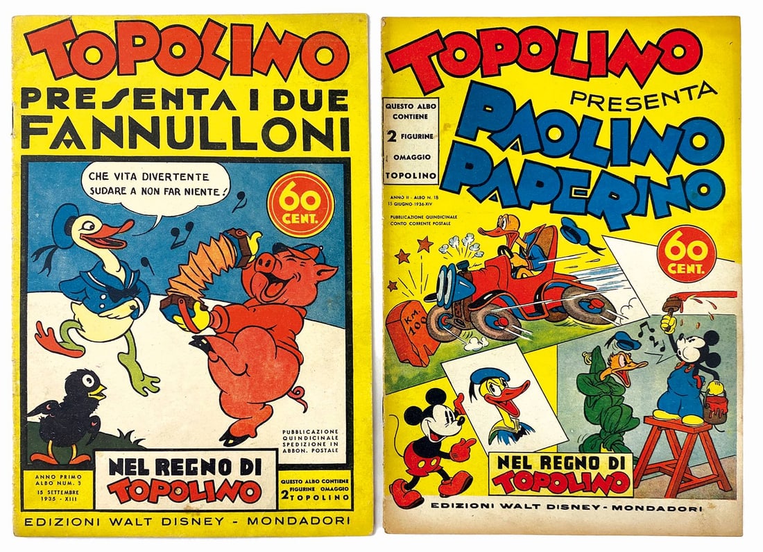 Topolino: I Due Fannulloni - Paolino Paperino (1 of 1)