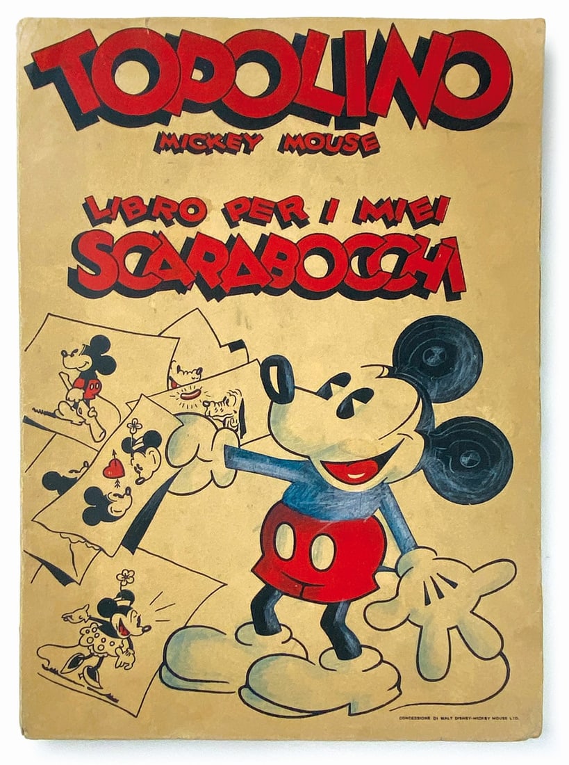 Topolino Libro per i miei Scarabocchi (1 of 1)