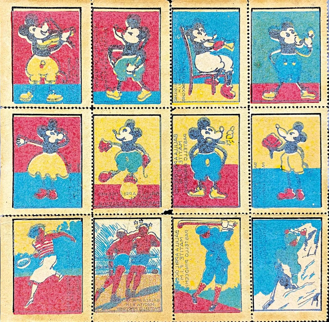 Decalcomanie Topolino Apocrife Primi Anni 30 (1 of 1)