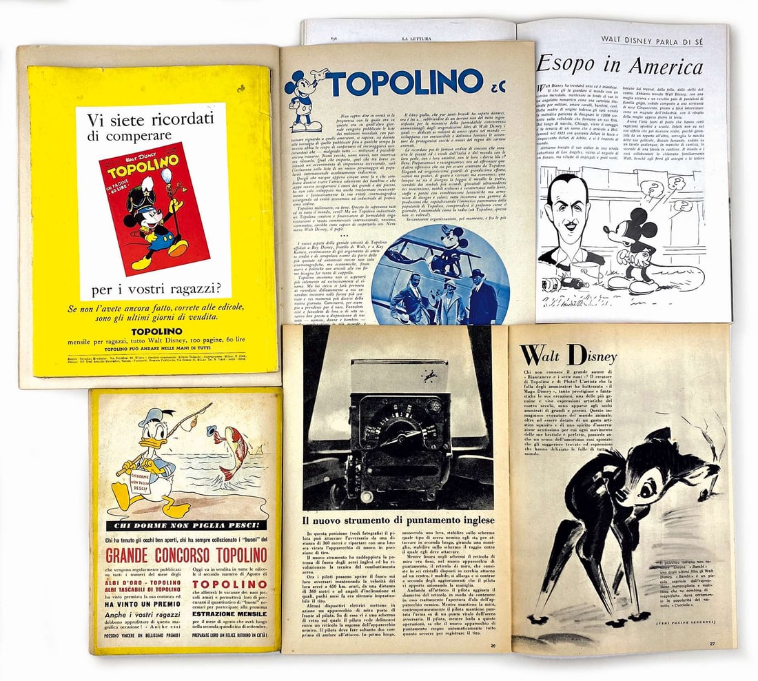 Topolino Articoli e Pubblicita' Editoriali (1 of 1)