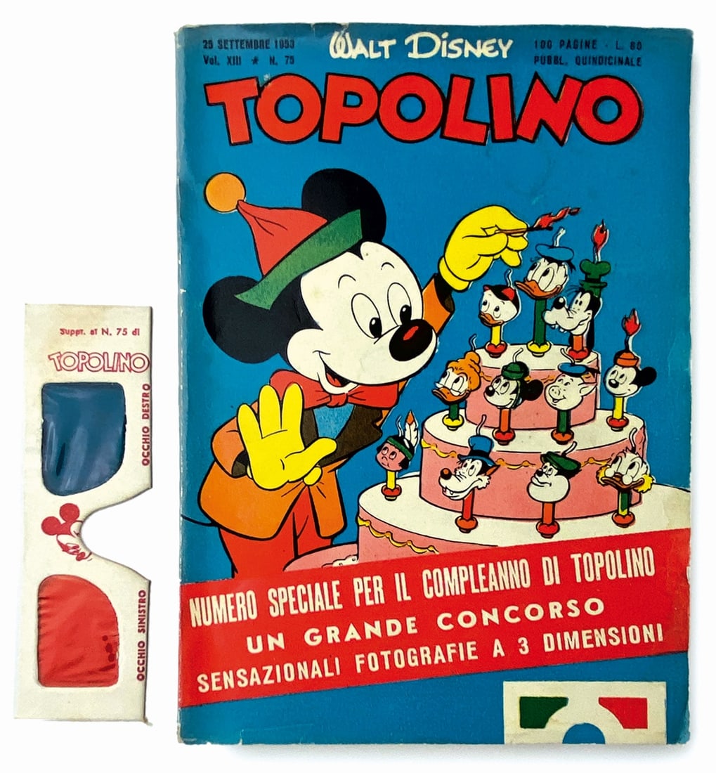 Topolino Libretto n. 75 Speciale con Occhiali (1 of 1)