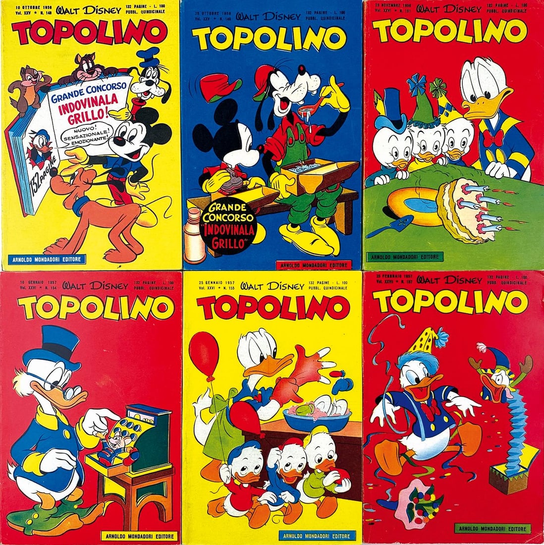 Topolino Libretto n. 148 a 157 (1 of 1)