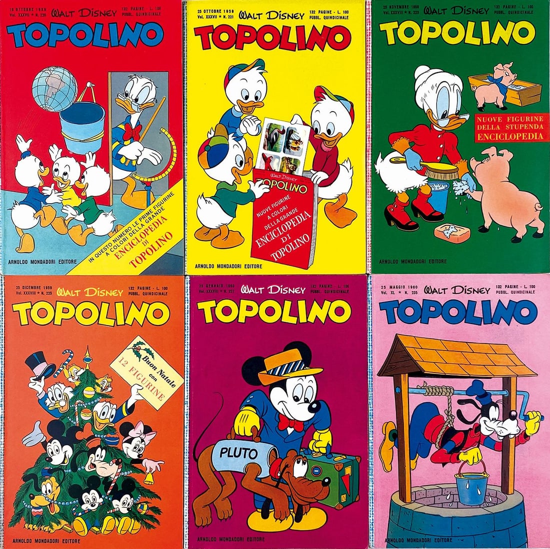 Topolino Libretto da n. 220 a 235 (1 of 1)