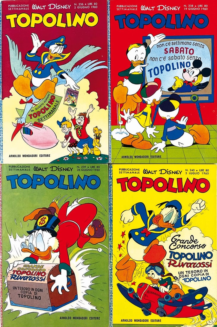 Topolino Libretto da n. 236 a 240 (1 of 1)