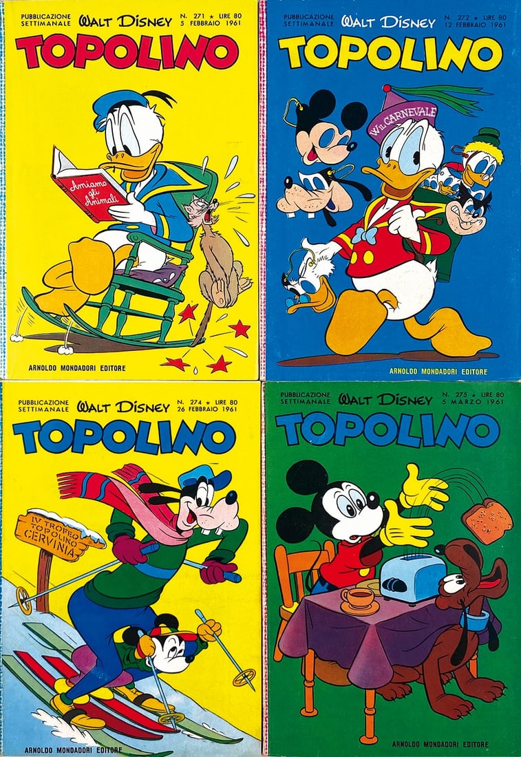 Topolino Libretto da n. 271 a 279 (1 of 1)