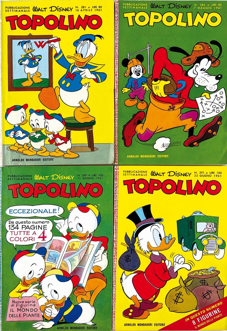Topolino Libretto da n. 281 a 299 (1 of 1)