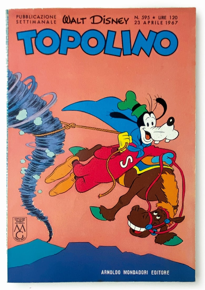 Topolino Libretto n. 595 con figurine Total (1 of 1)