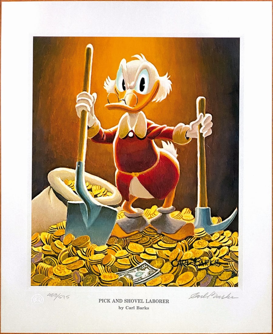 BARKS - Scrooge: Pick And Shovel (1 of 1)