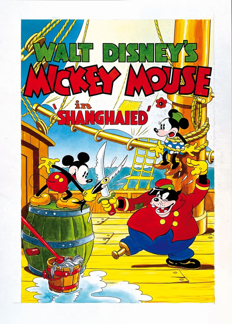 BRUNA - Mickey Mouse in "Shanghaied" (1 of 1)