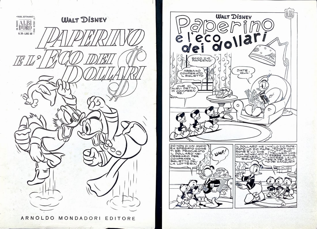 PEREGO - Paperino e L'Eco dei Dollari (1 of 2)