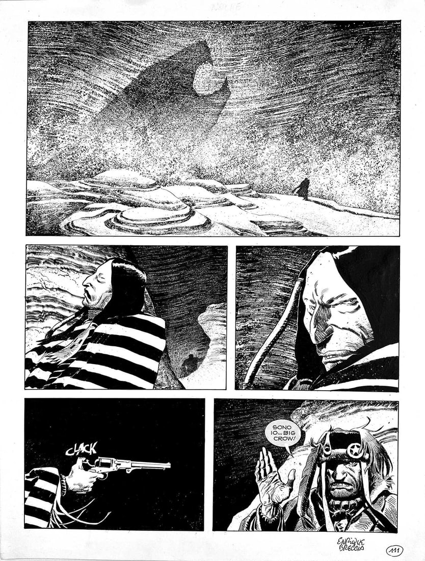 ENRIQUE BRECCIA - Tex: Capitan Jack (1 of 1)