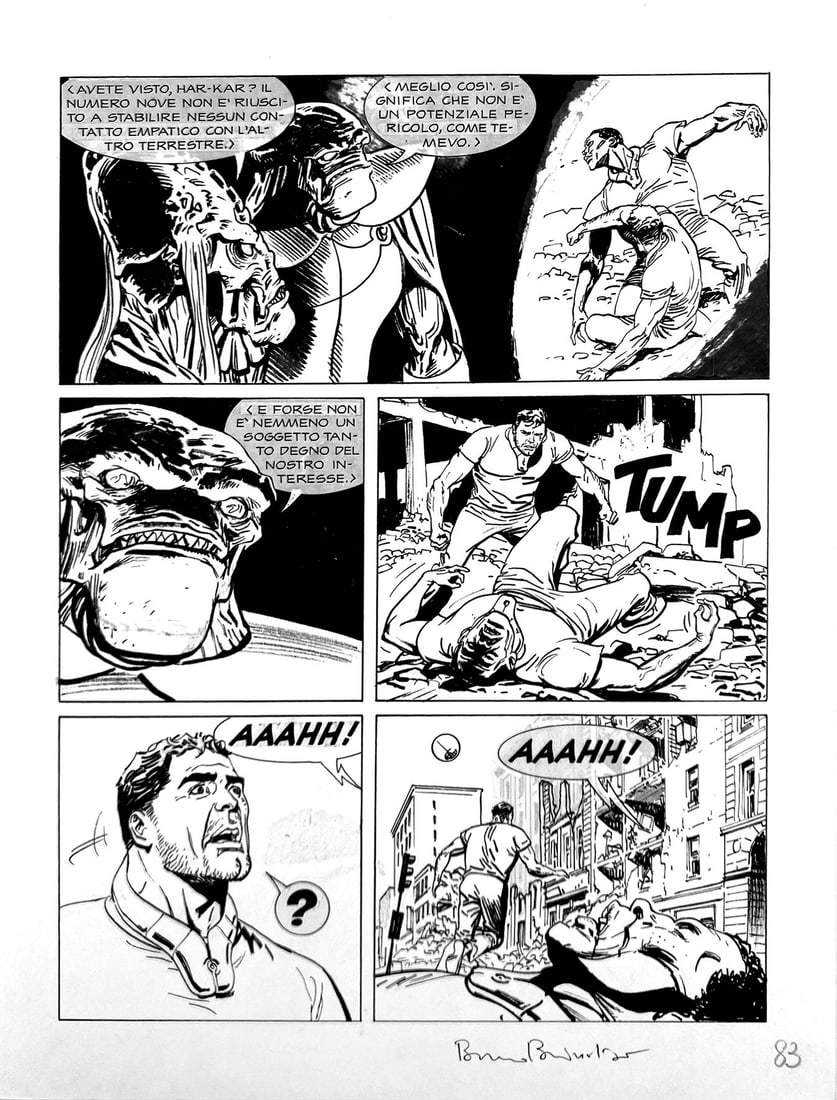 BRUNO BRINDISI - Brad Barron: Non Umani (1 of 2)