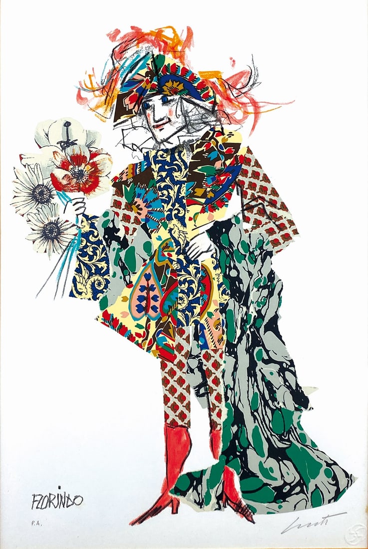 E. LUZZATI - Florindo da Carlo Goldoni (1 of 1)