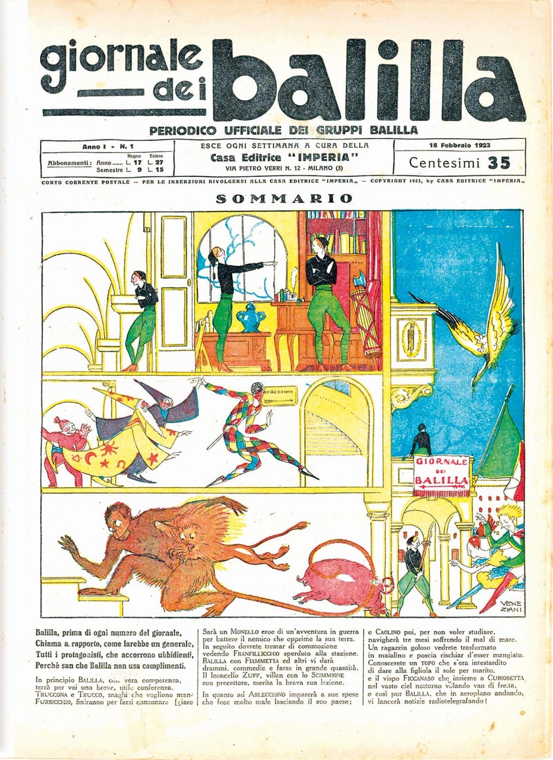 Il Balilla 1923 Anno I (1 of 2)