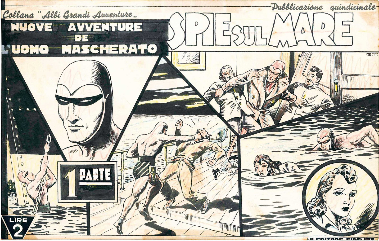 TOPPI - Uomo Mascherato Spie Sul Mare (1 of 1)