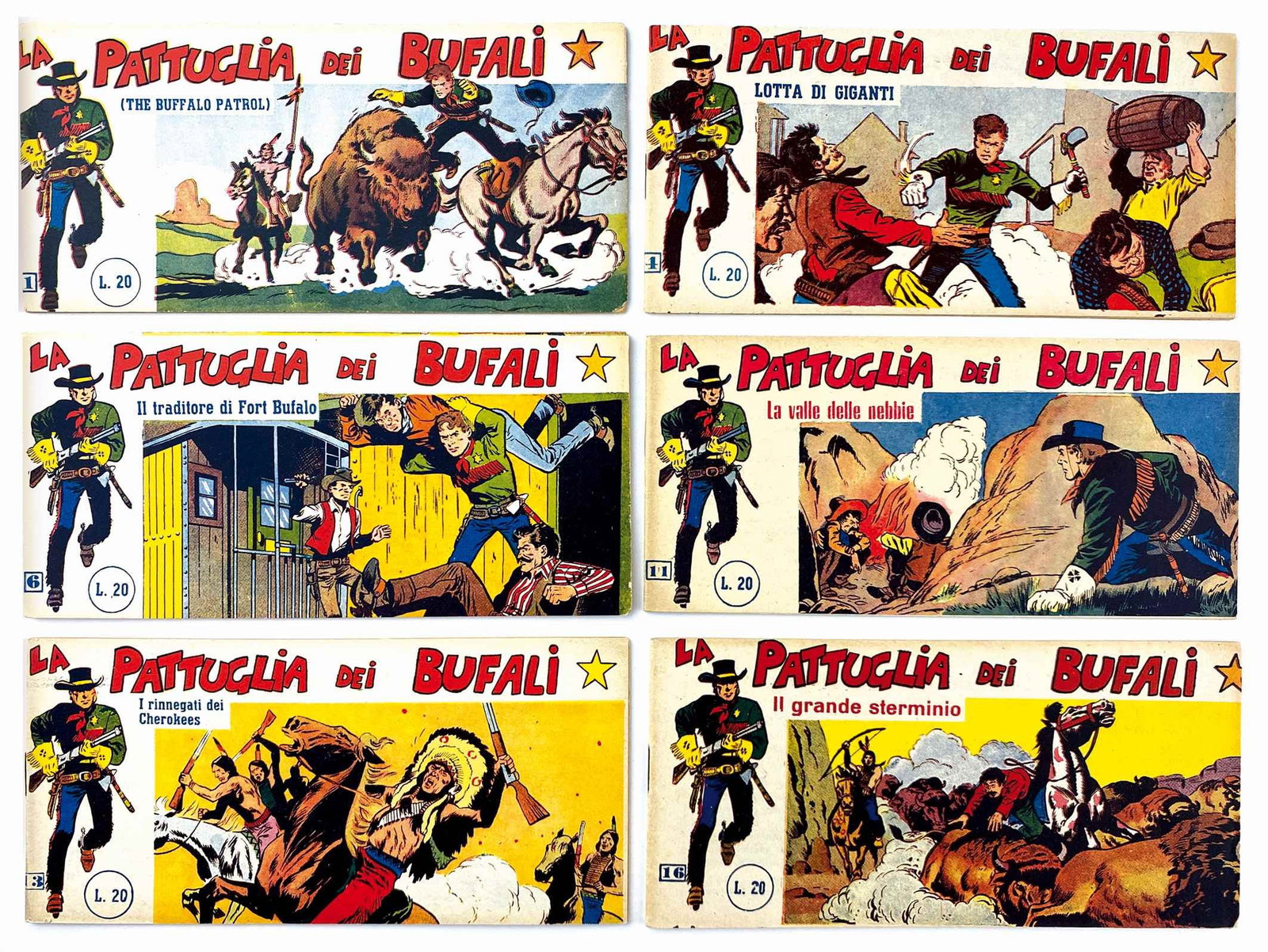 La Pattuglia dei Bufali Prima Serie Completa (1 of 1)