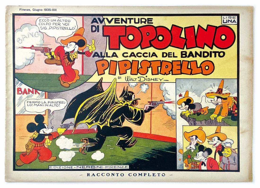 Topolino: Alla Caccia del Bandito Pipistrello (1 of 1)
