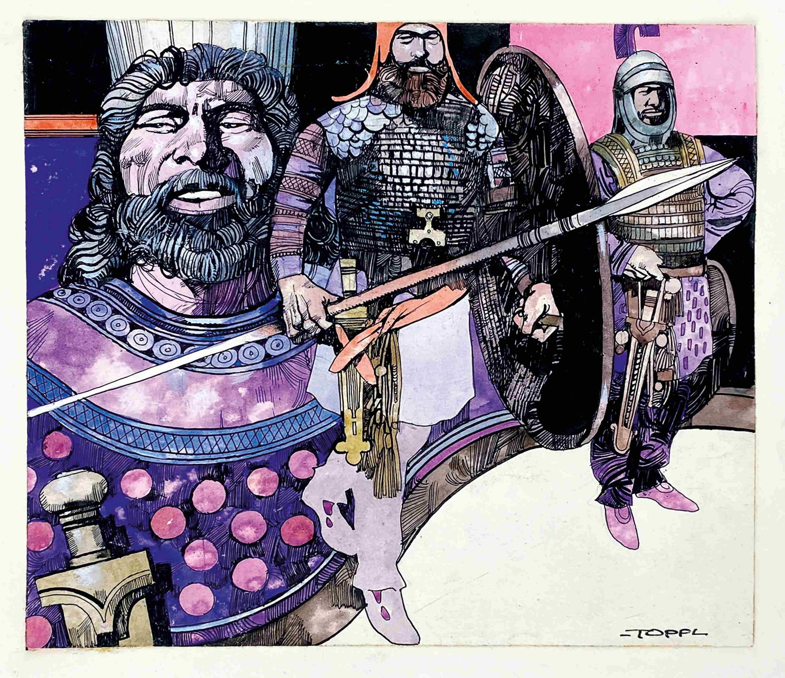 SERGIO TOPPI - Guerrieri Persiani (1 of 1)