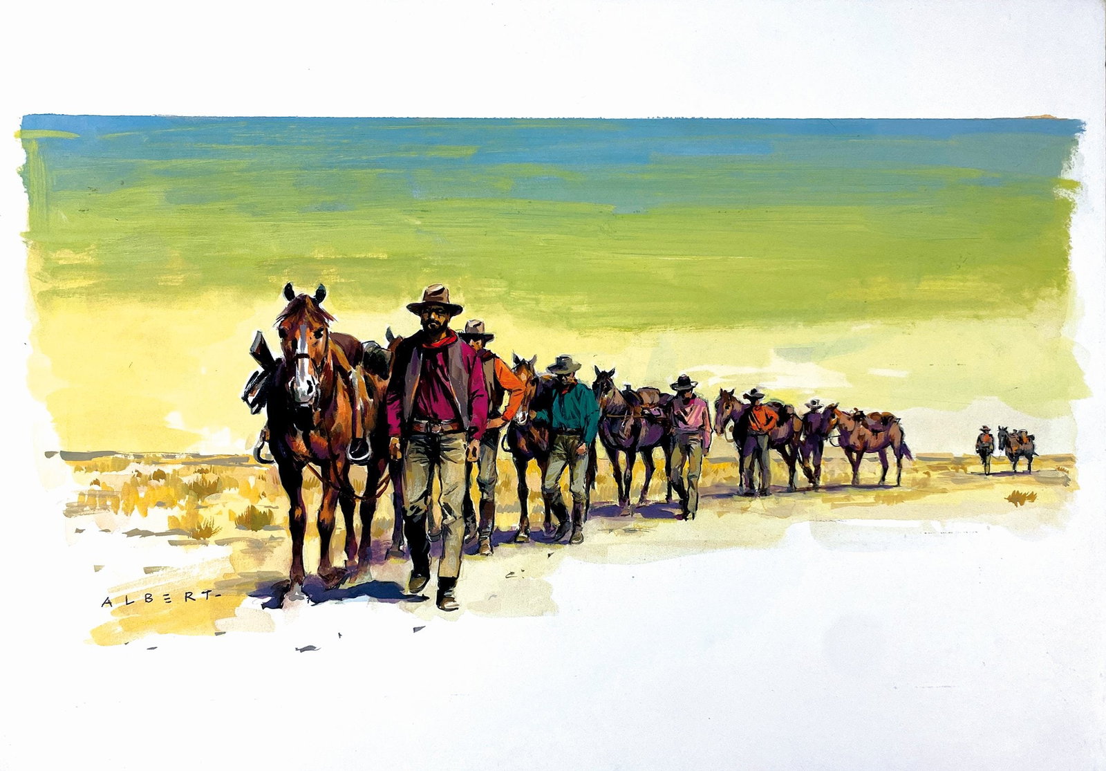 ALBERTARELLI - La Marcia nel Deserto (1 of 1)