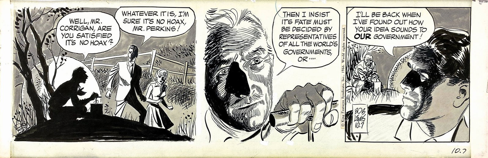 BOB LEWIS - Secret Agent Corrigan (1 of 1)