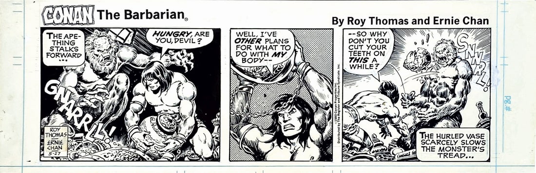 CHAN; THOMAS - Conan The Barbarian (1 of 1)