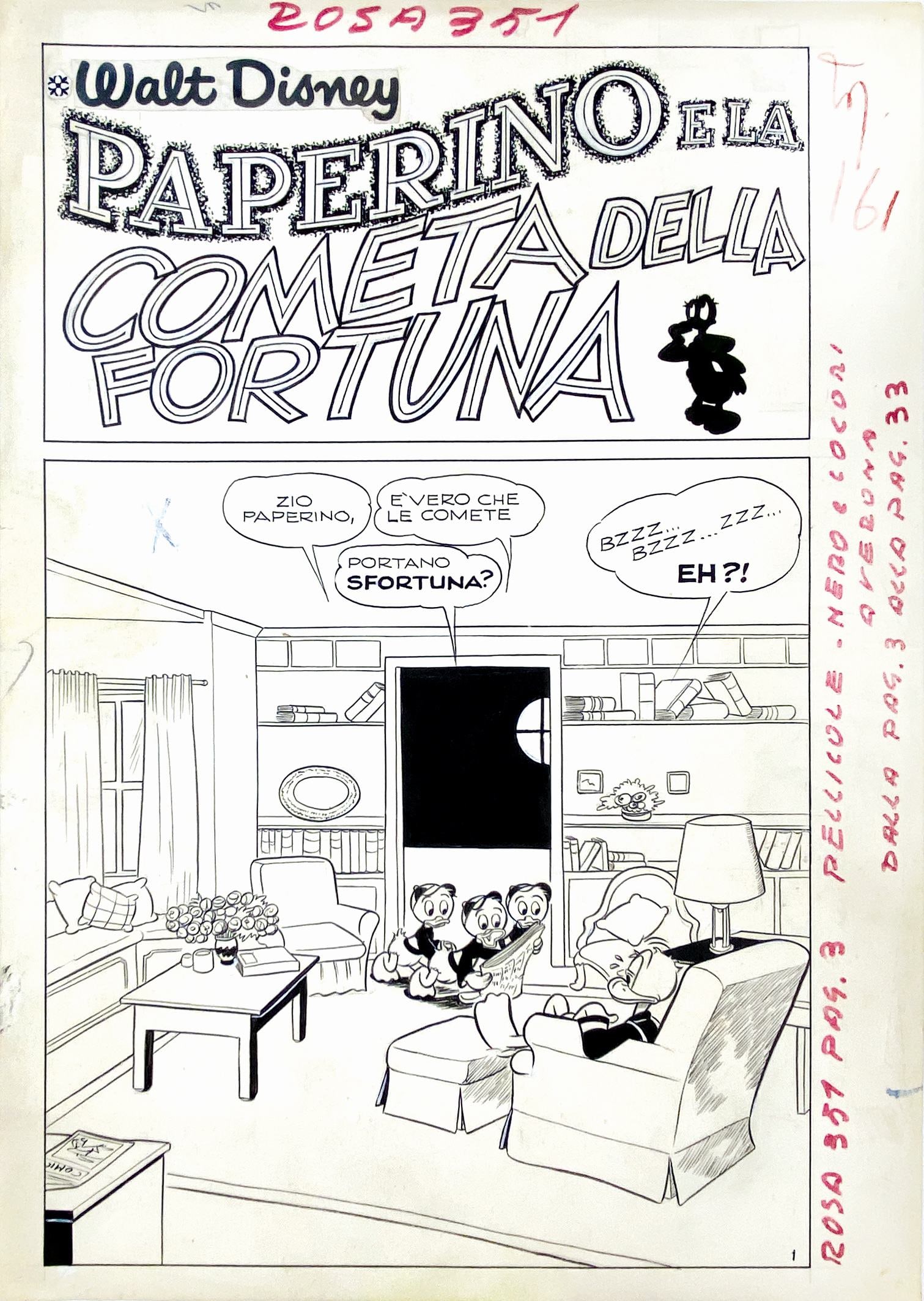CAPITANIO - Paperino e la Cometa (1 of 1)