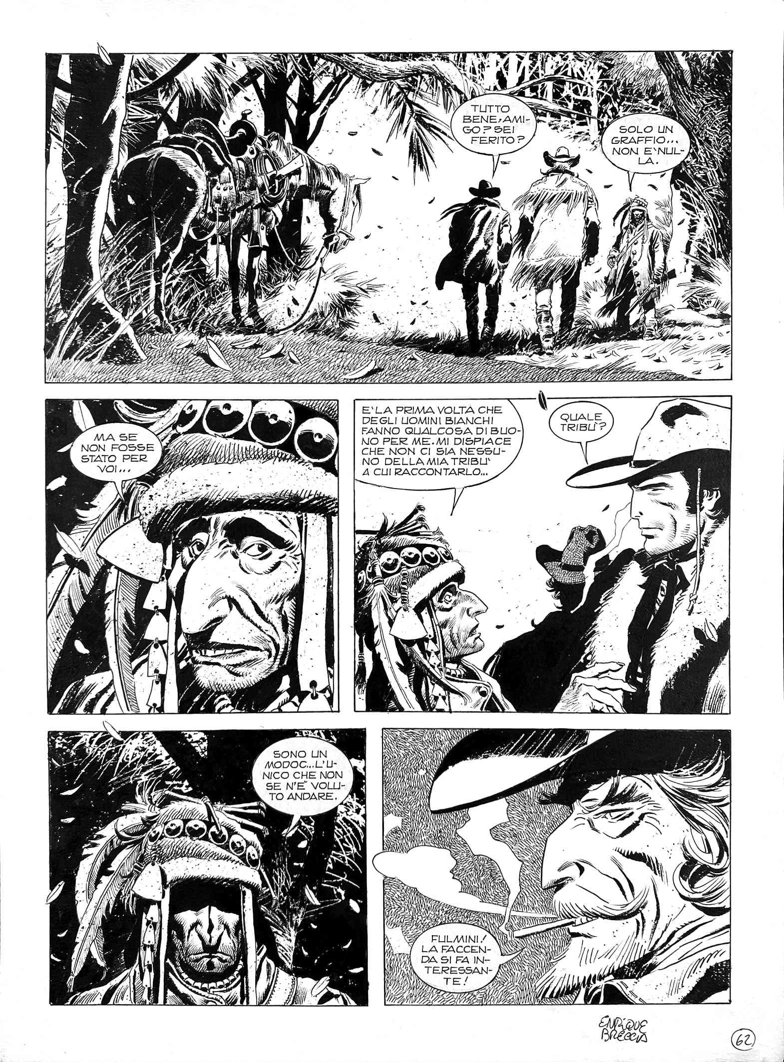 ENRIQUE BRECCIA - Tex: Capitan Jack (1 of 1)