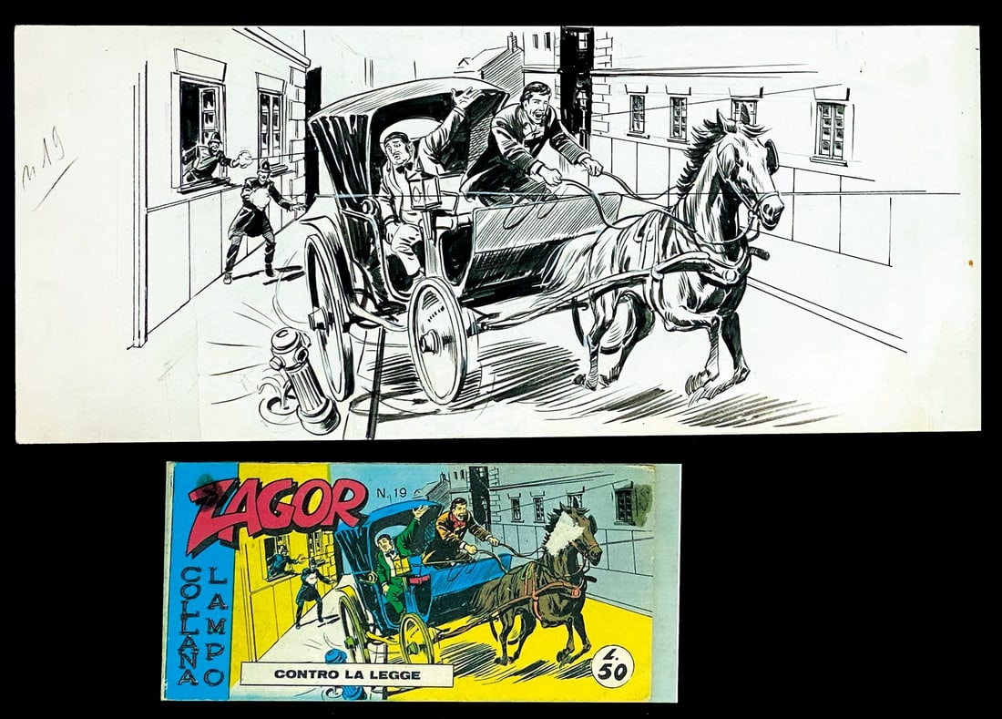 GALLIENO FERRI - Zagor: Contro la Legge (1 of 1)