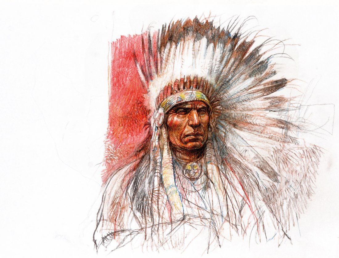 Paolo Eleuteri Serpieri Capo indiano