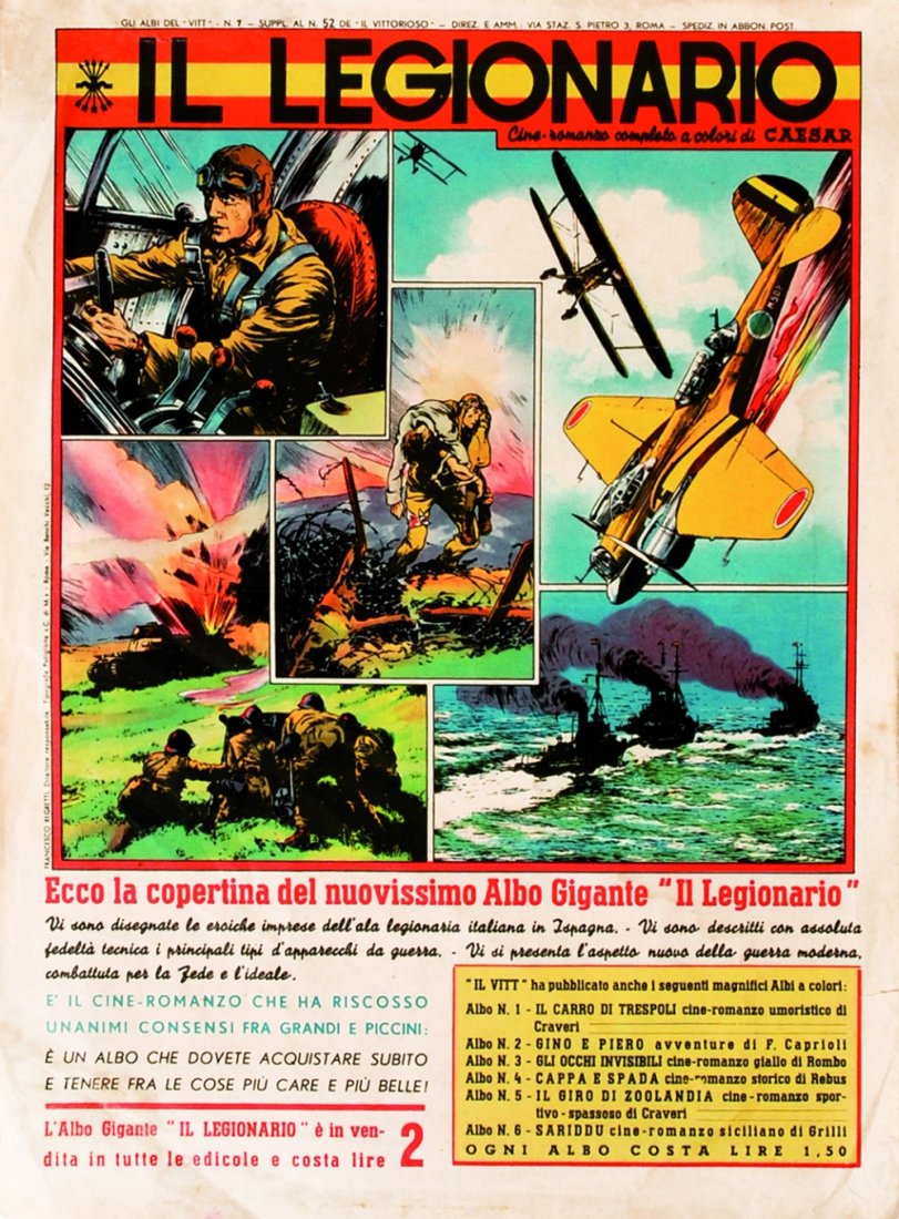 Il Legionario - Cineromanzo completo a colori di Caesar (1 of 1)