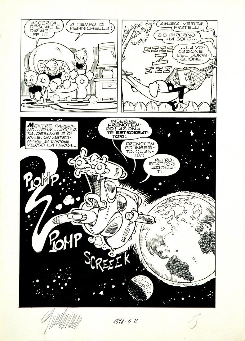 Giorgio Cavazzano Paperino solo contro tutti (1 of 1)