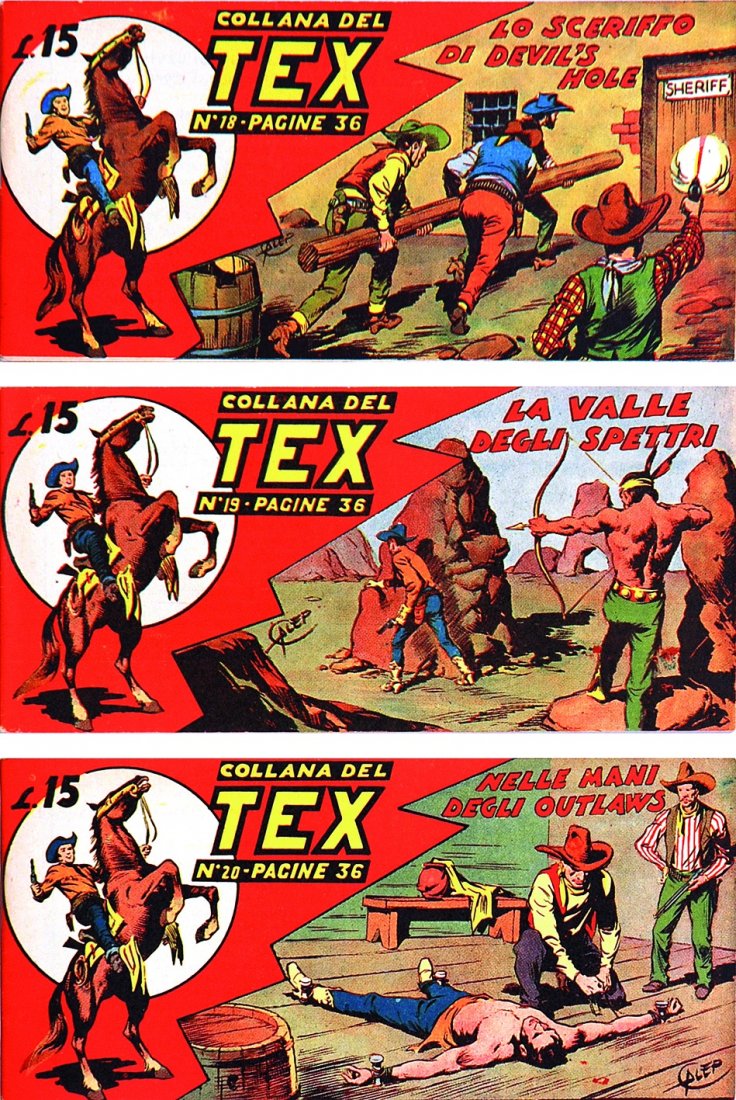 Collana del Tex a striscia Seconda serie (1 of 1)