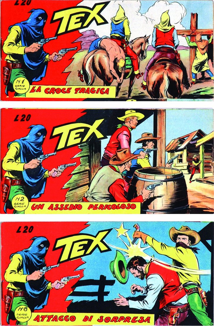 Collana del Tex a striscia Serie Gialla (1 of 1)