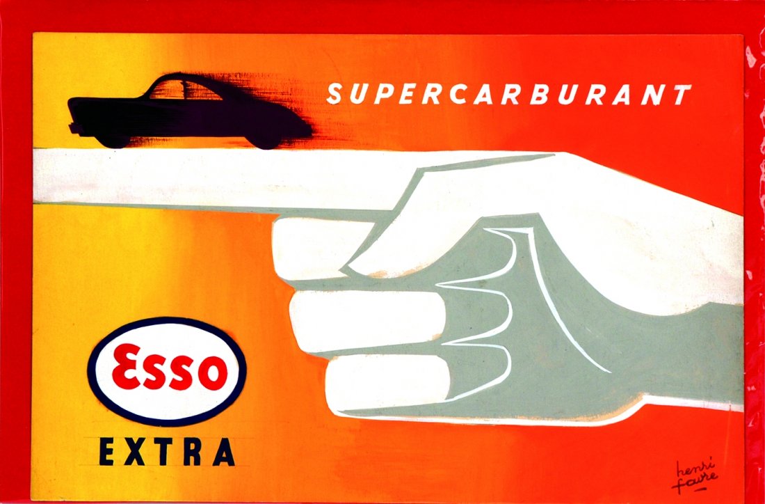 HENRI FAVRE Supercarburant Esso Extra (1 of 1)