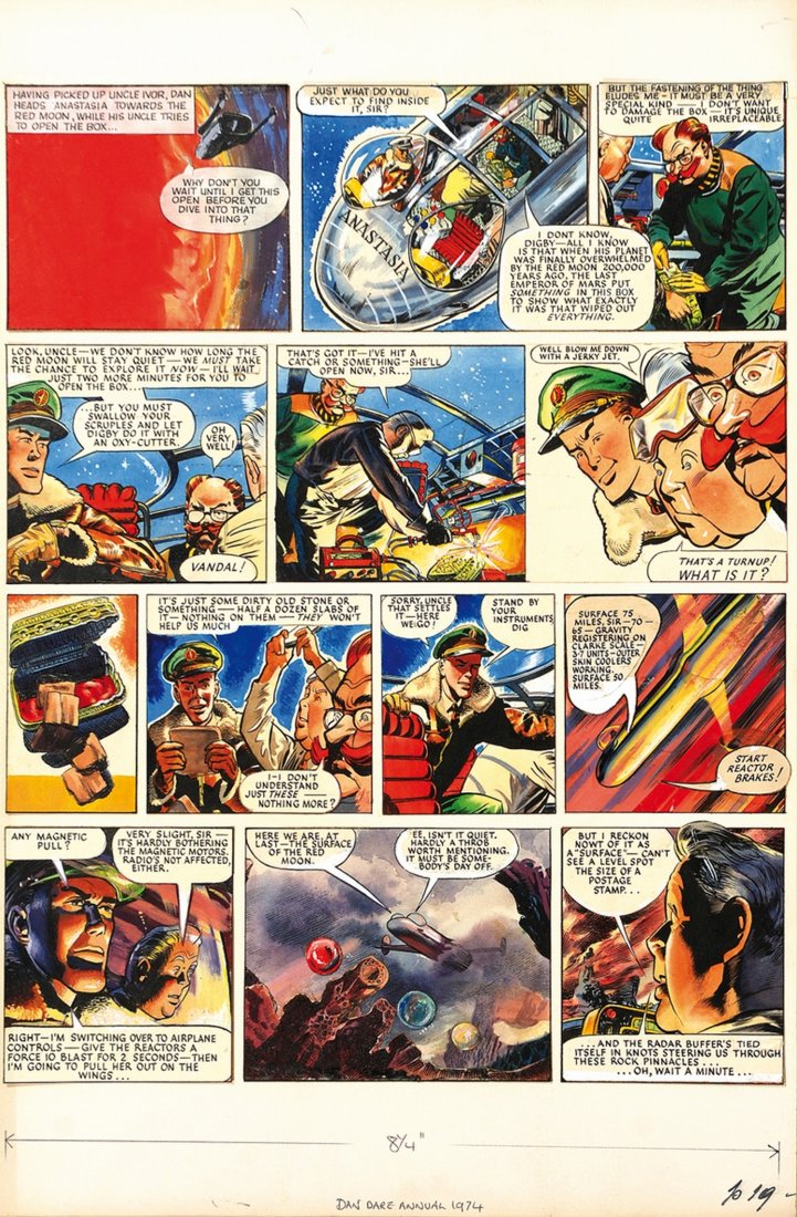 Frank Hampson  Dan Dare Pilot of the Future - The Red (1 of 1)