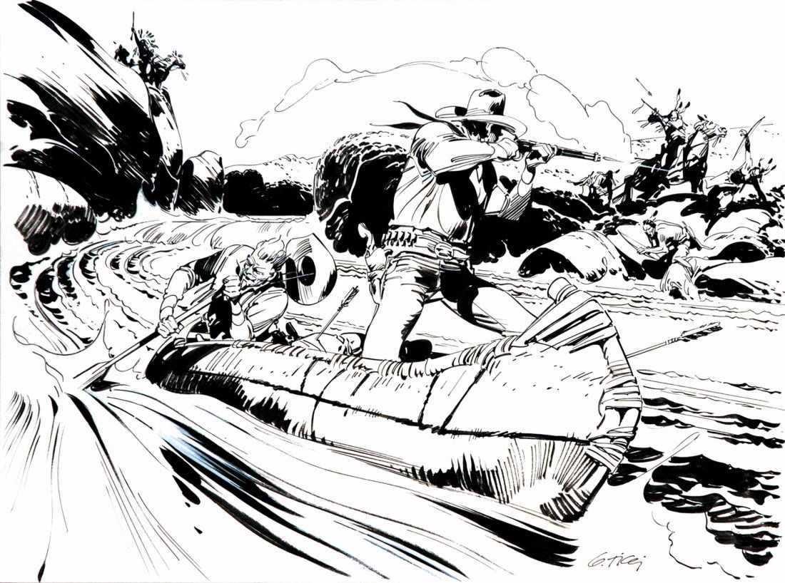 Giovanni Ticci Tex - Là dove scende il fiume (1 of 1)