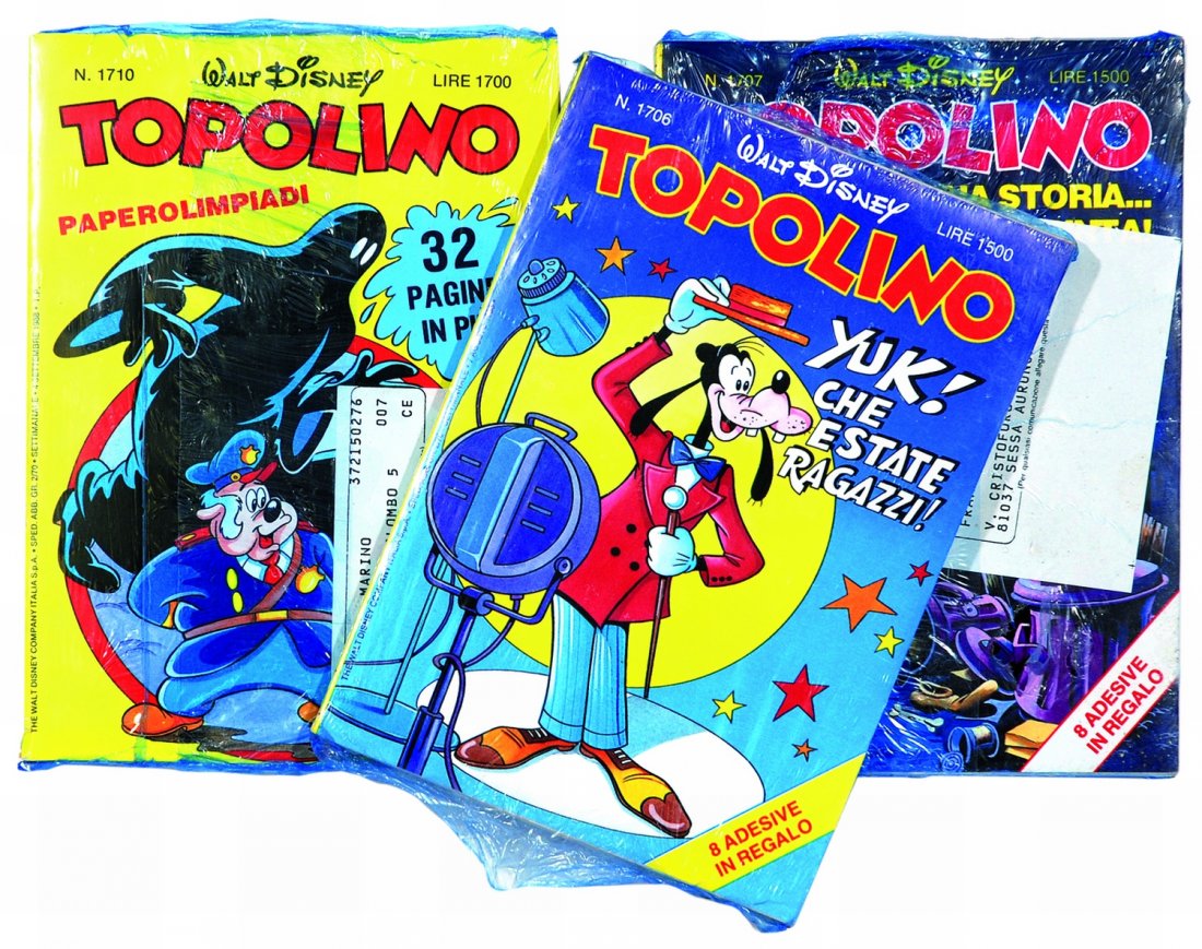 Topolino 1703, 1704, 1705, 1706, 1707, 1709, 1710, 1712 (1 of 1)