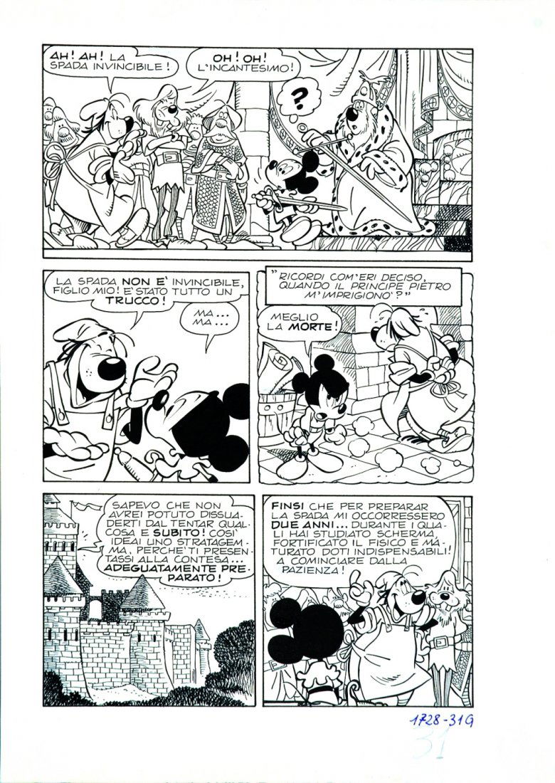 Giorgio Cavazzano Topolino e la Spada Invincibile (1 of 1)