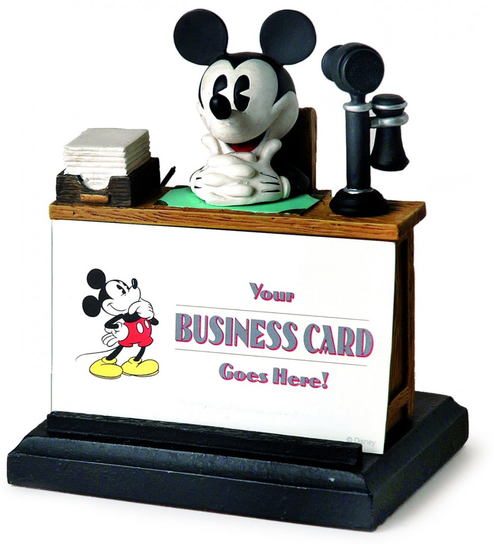Mickey Mouse business card holder
