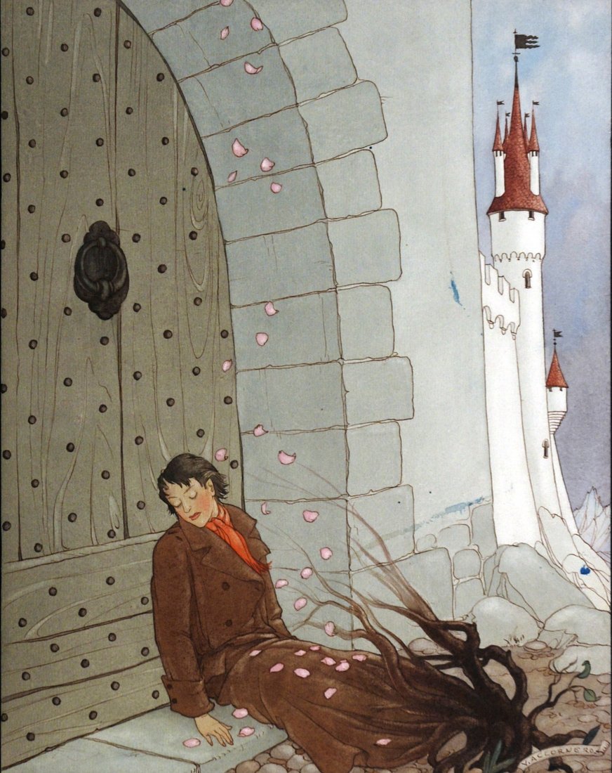 Vittorio Accornero - Illustrazione per la Lampada: Vittorio Accornero - Illustrazione per la Lampada Original illustration, ink and tempera on cardboard. Signed Vittorio Accornero - Illustrazione per la Lampada Illustrazione originale per la collana L